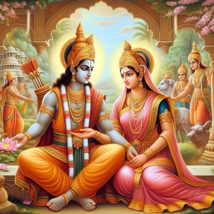 ai image generator ram sita
