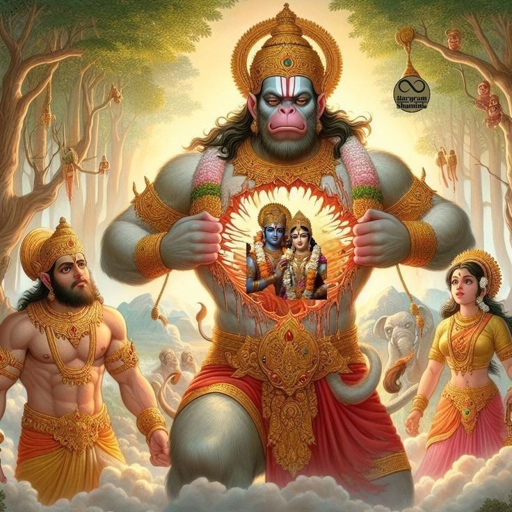 bajrangbali tattoo phot
