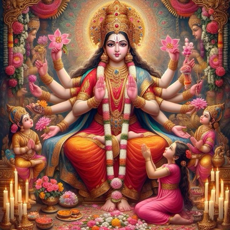 beautiful images of maa durga for dp