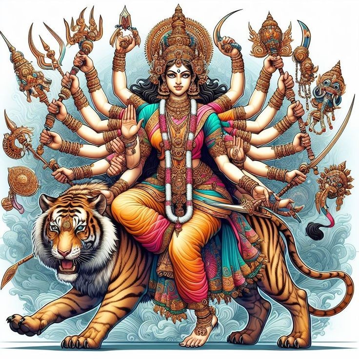 beautiful images of maa durga for whatsapp dp