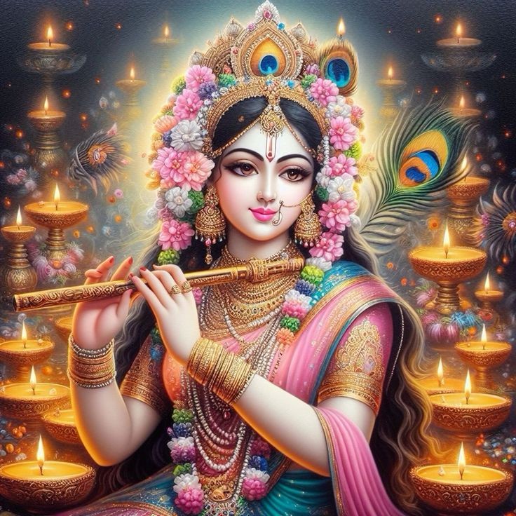 beautiful radha rani images