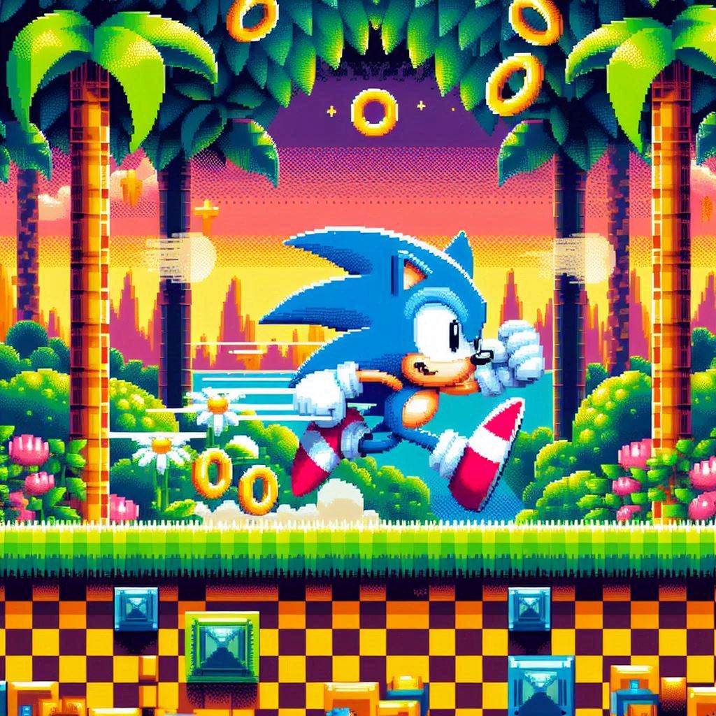 dark sonic wallpaper