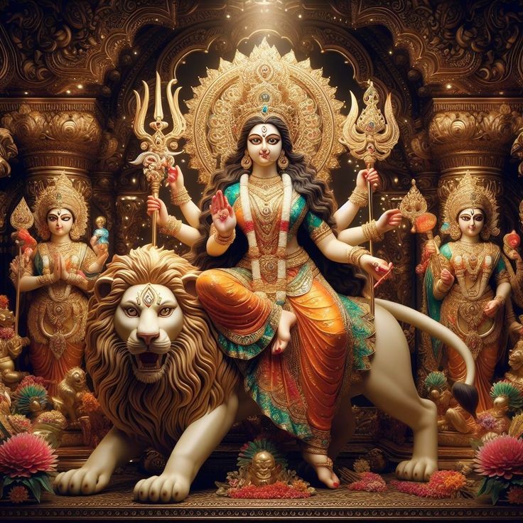 durga maa dp pic