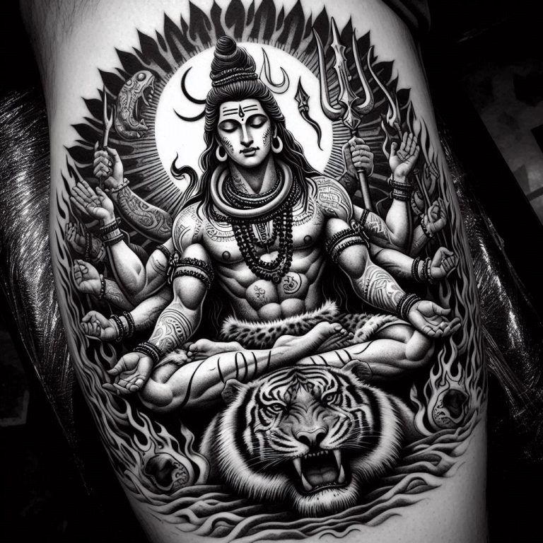 god shiva tattoo photos
