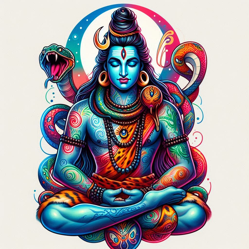 god shiva tattoo