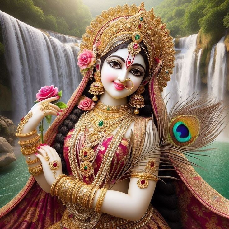 happy birthday radha rani image