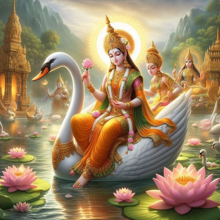 happy sarswati puja images