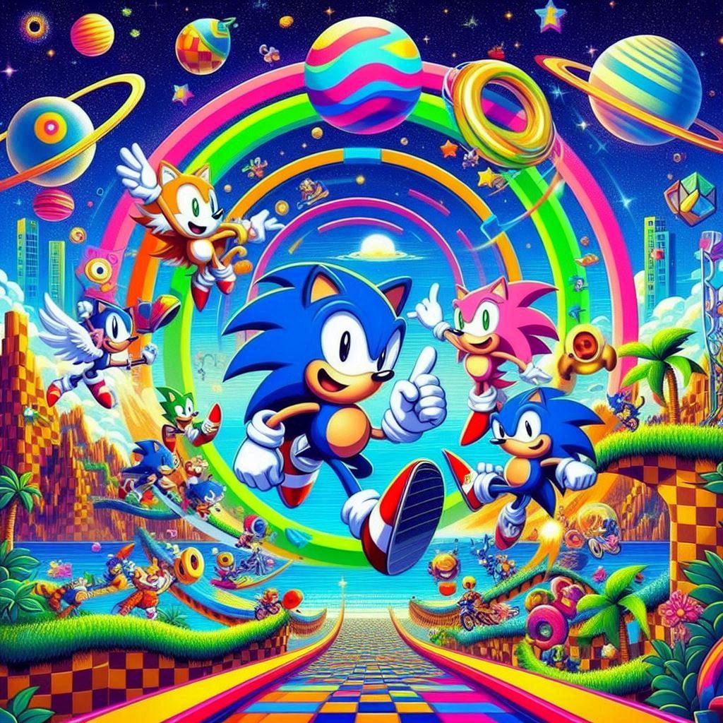 hyper sonic wallpaper