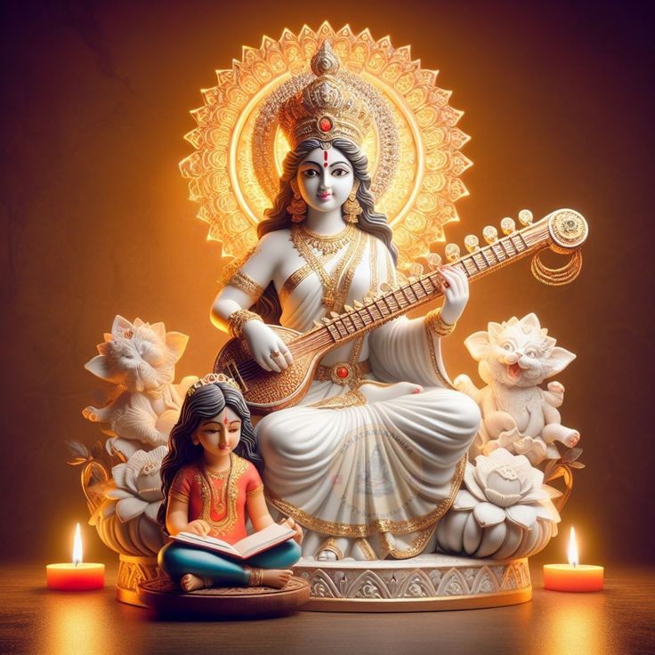 image of sarswati maa