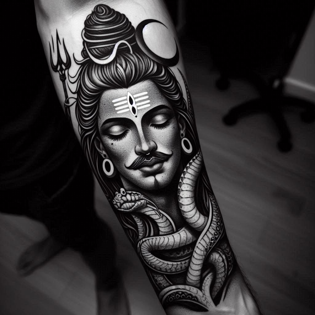 lord shiva tattoo