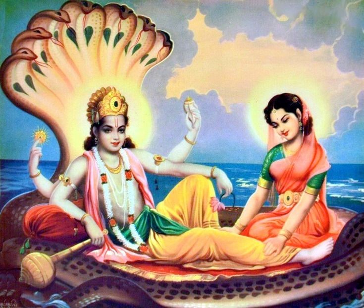 lord vishnu and lakshmi photos