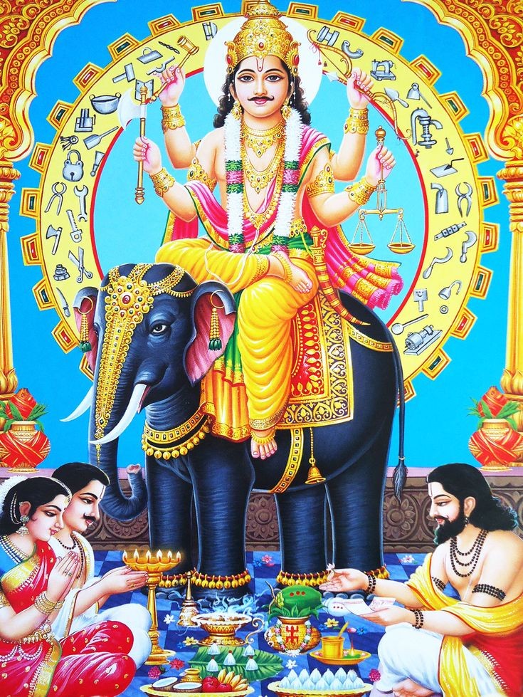 lord vishwakarma images