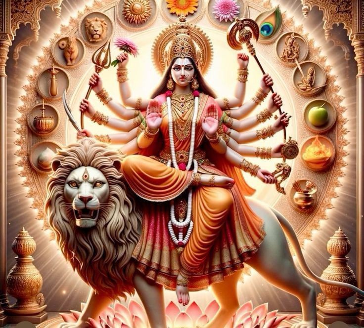 maa durga dp for whatsapp
