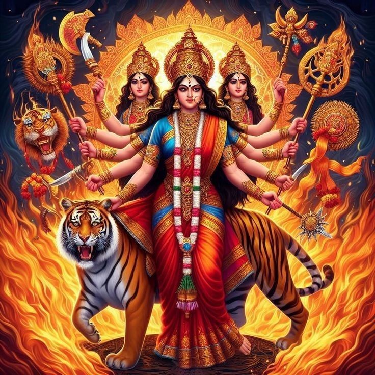 maa durga photo hd dp