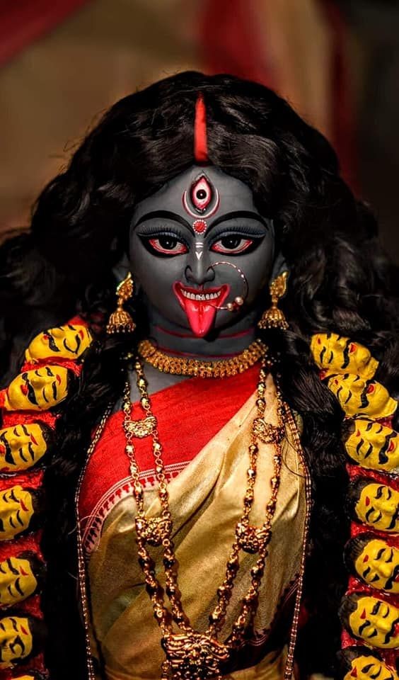 maa kali makeup images
