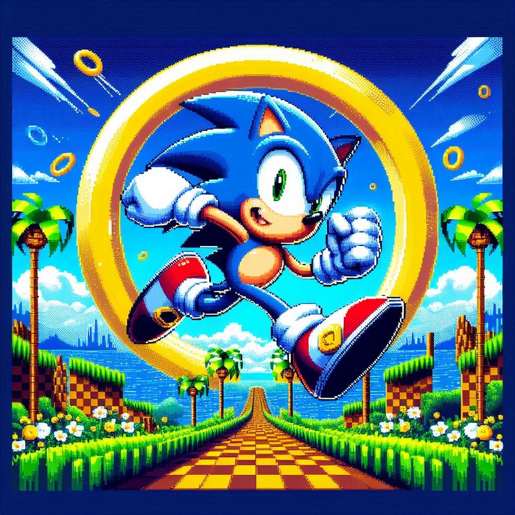 metal sonic wallpape