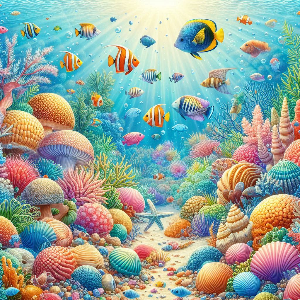 moving fish wallpaper