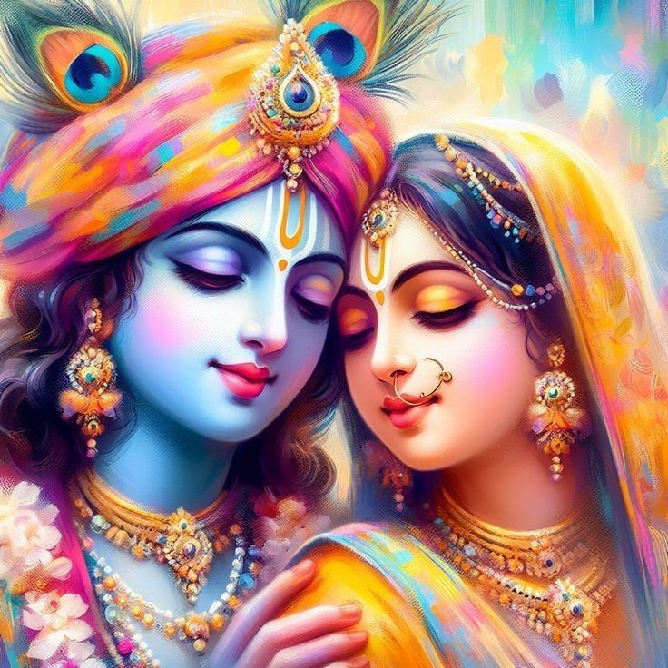 radha krishna dp shayari