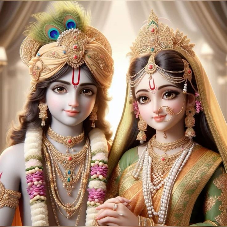 radha krishna sad dp