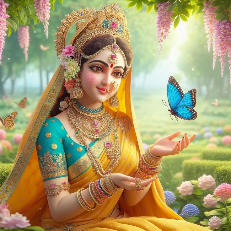 radha rani beautiful images