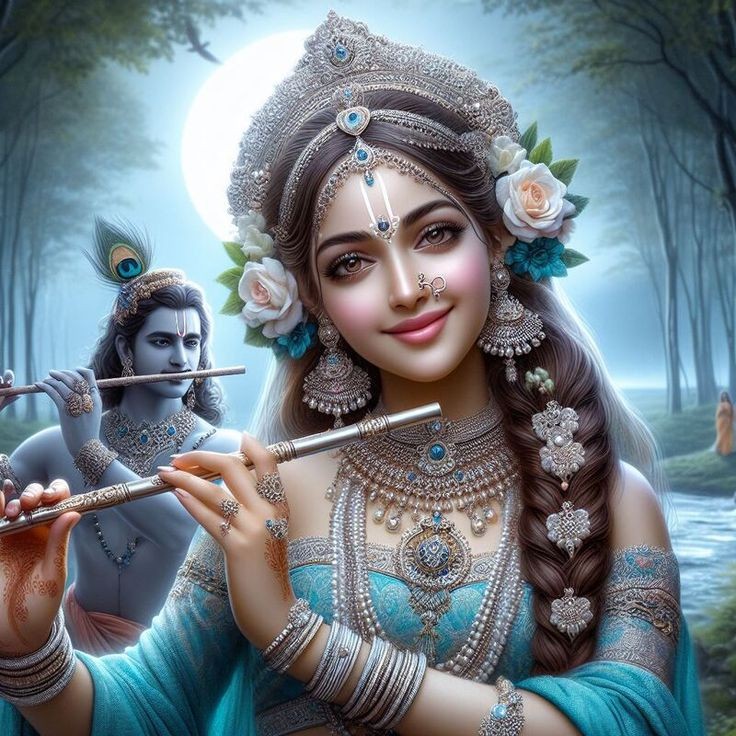 radha rani childhood images