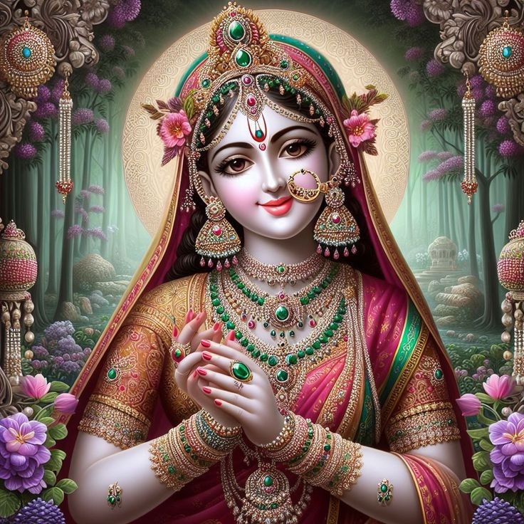 radha rani sad images