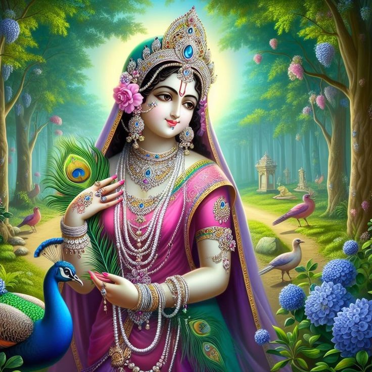 radha rani temple images