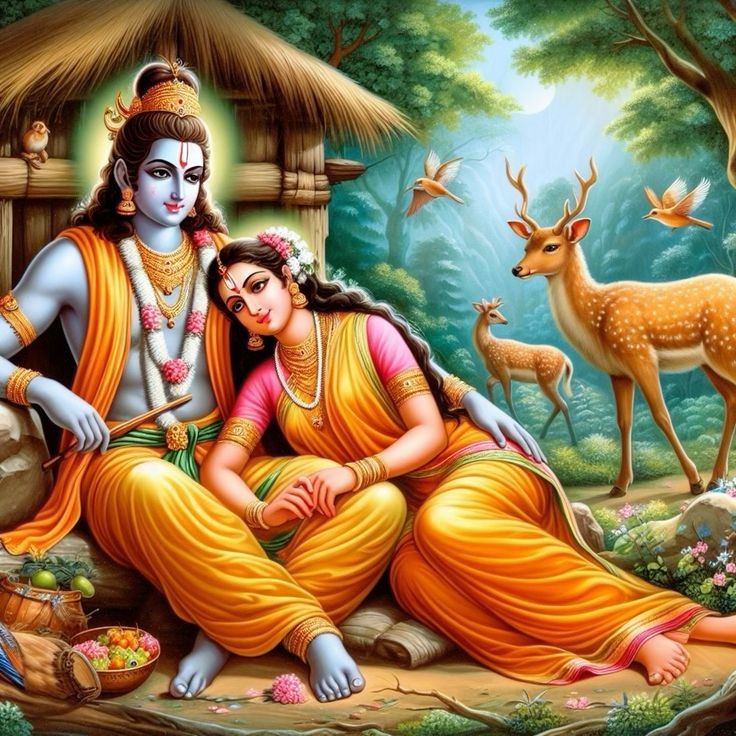 ram sita cartoon images