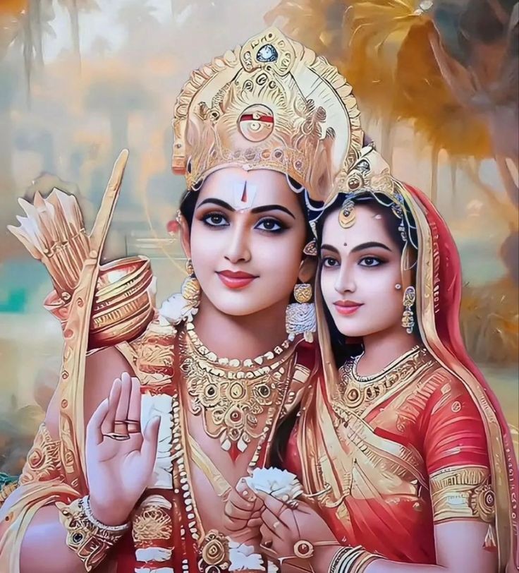 ram sita marriage images