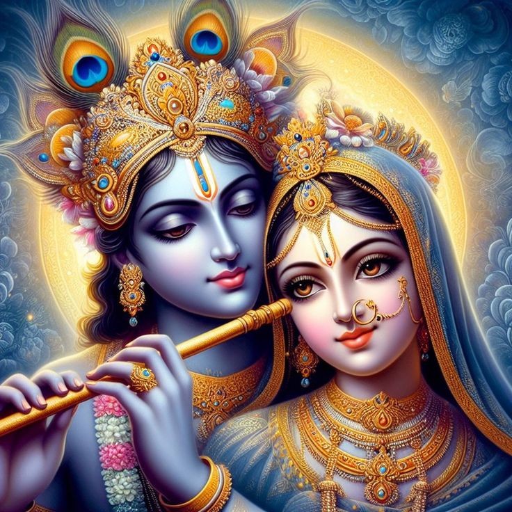 romantic radha krishna dp
