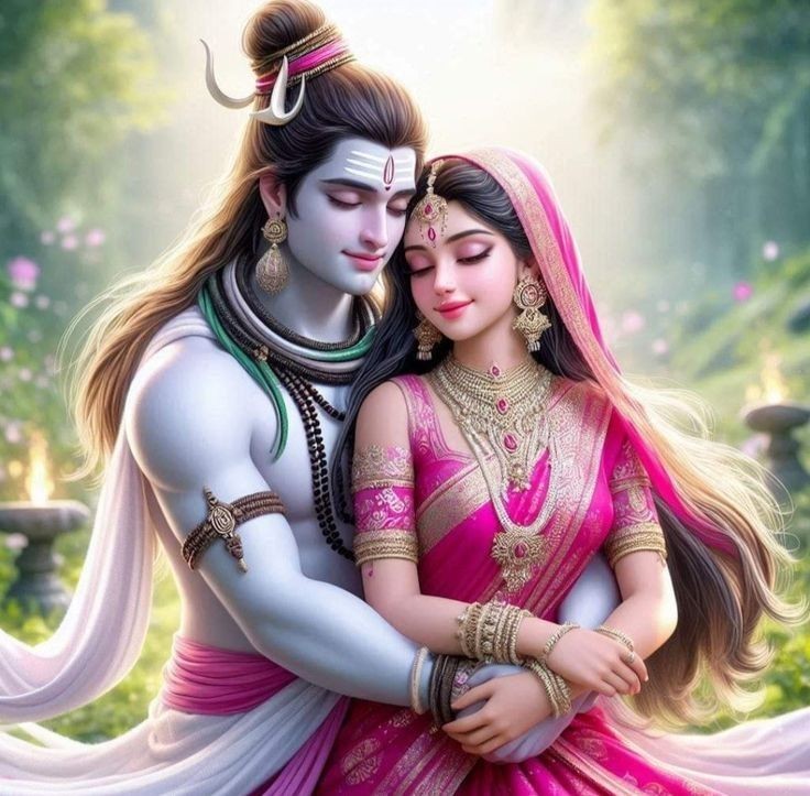 romantic shiv parvati images
