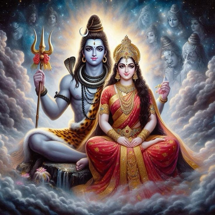 romantic shiv parvati photo