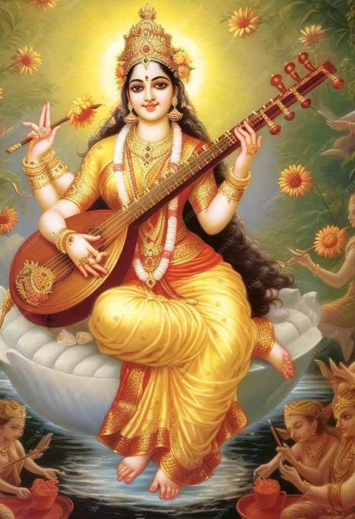 sarswati 3d image