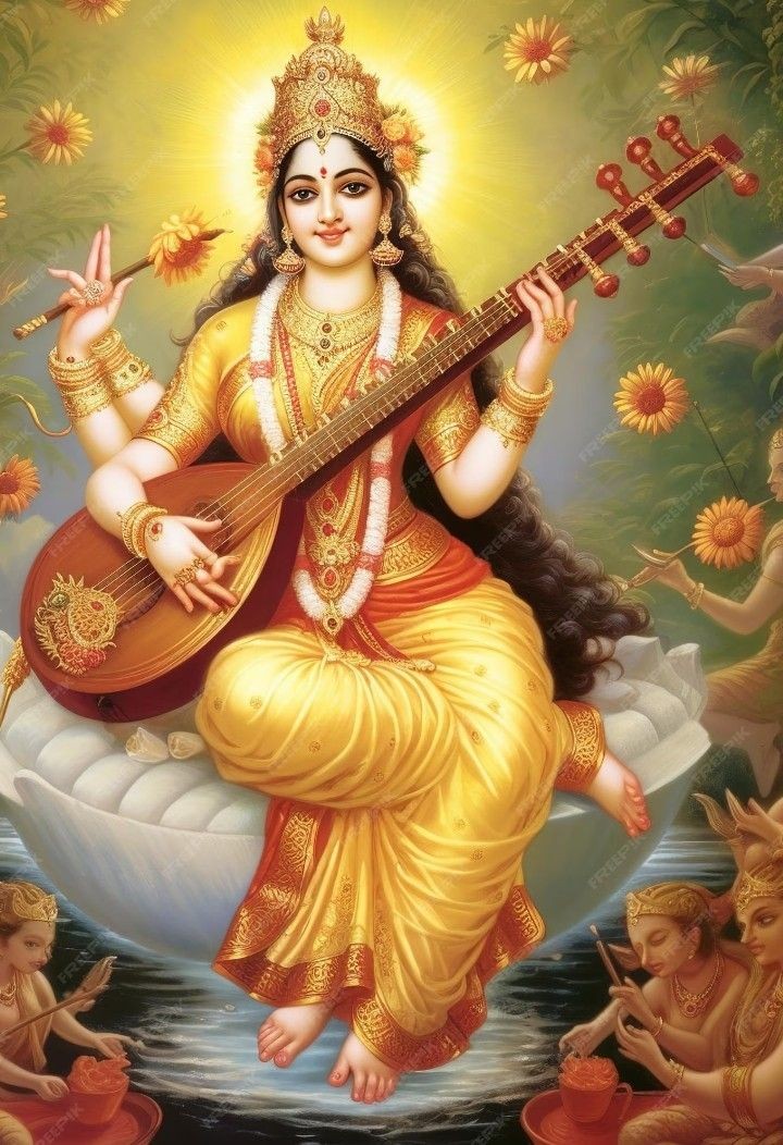 sarswati 3d image