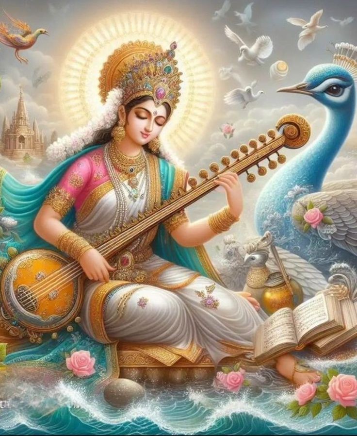 sarswati ji ka image