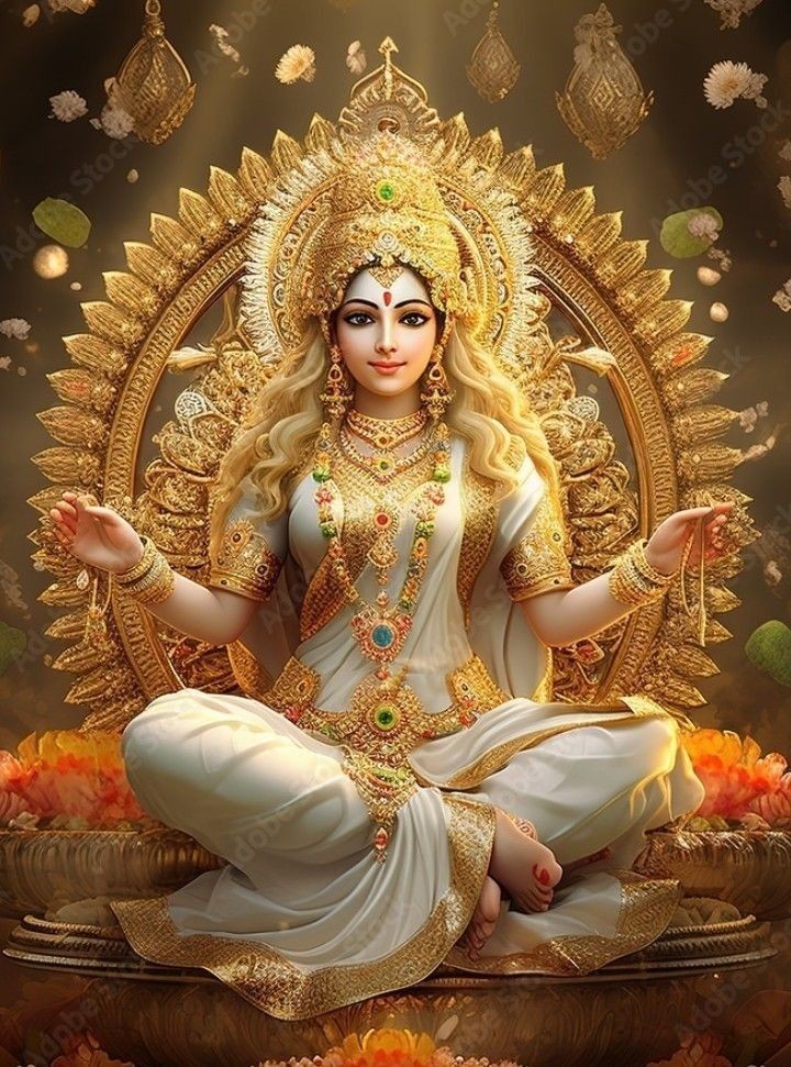sarswati maa drawing image