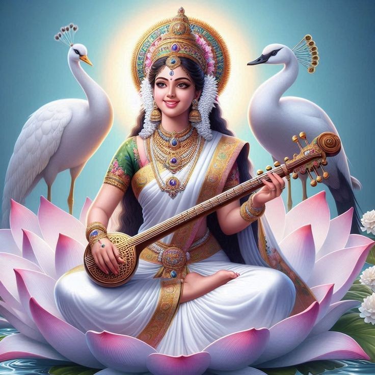 sarswati maa full hd image