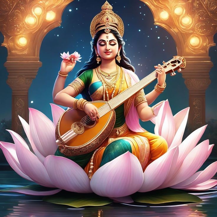 sarswati maa hd image