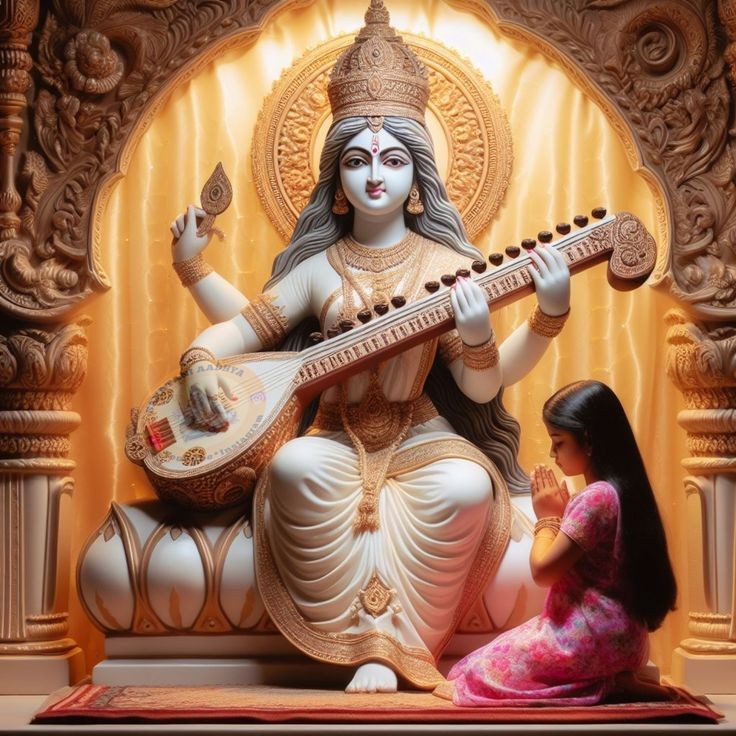 sarswati maa image 3d