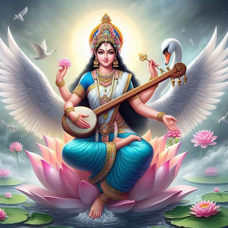 sarswati maa image 3d