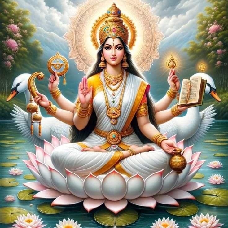 sarswati maa image hd wallpape