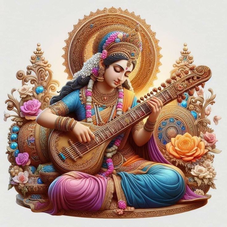 sarswati maa image hd