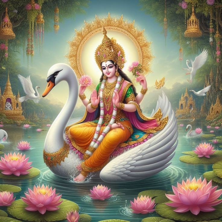 sarswati mata hd image