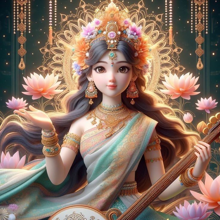 sarswati puja image download