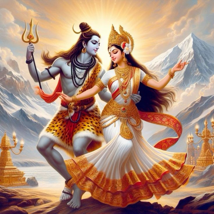 shiv and parvati images