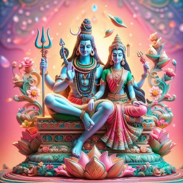 shiv and parvati photo