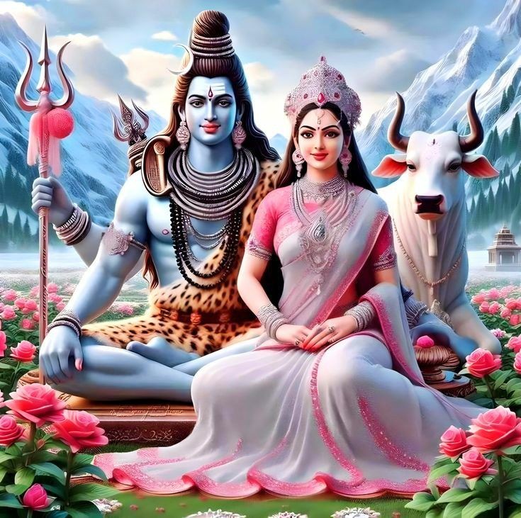 shiv parvati joint photo