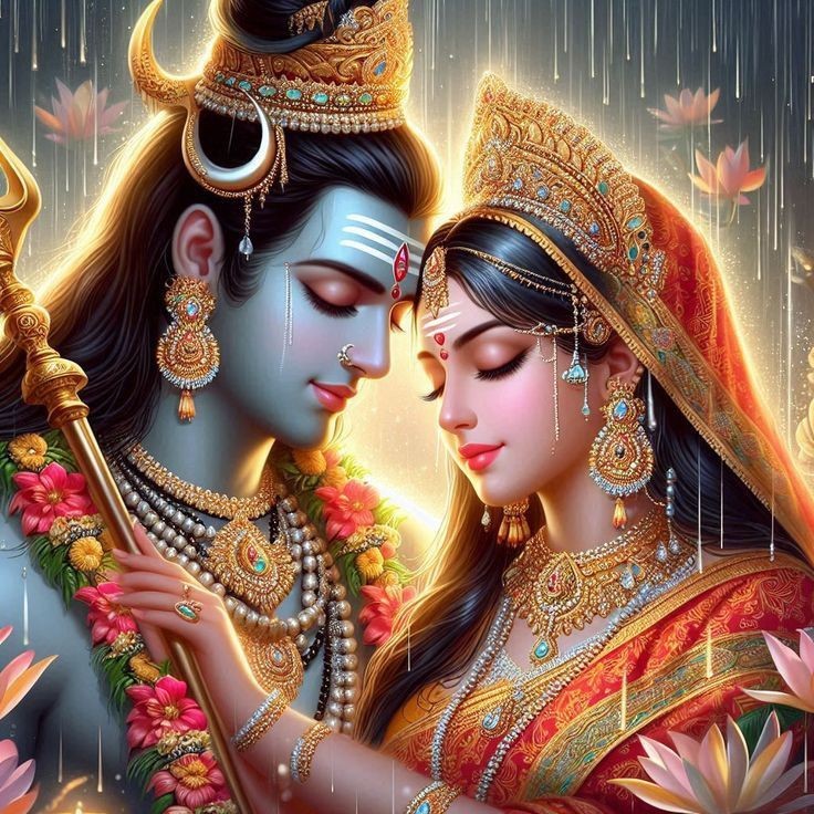 shiv parvati marriage photo