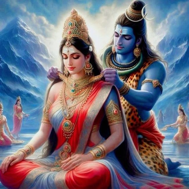 shiv parvati vivah image