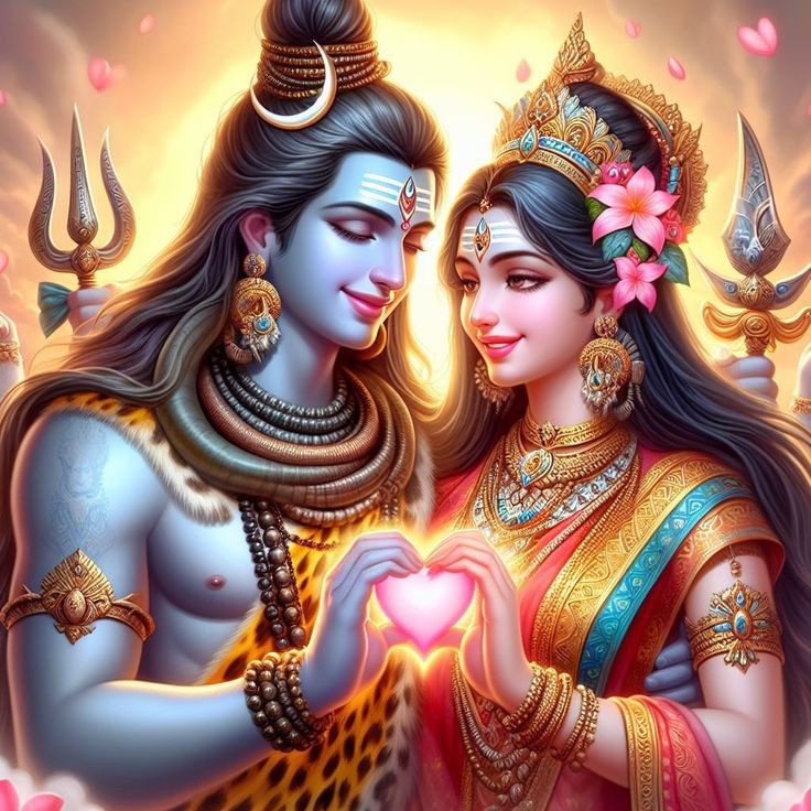 shiv parvati wedding images